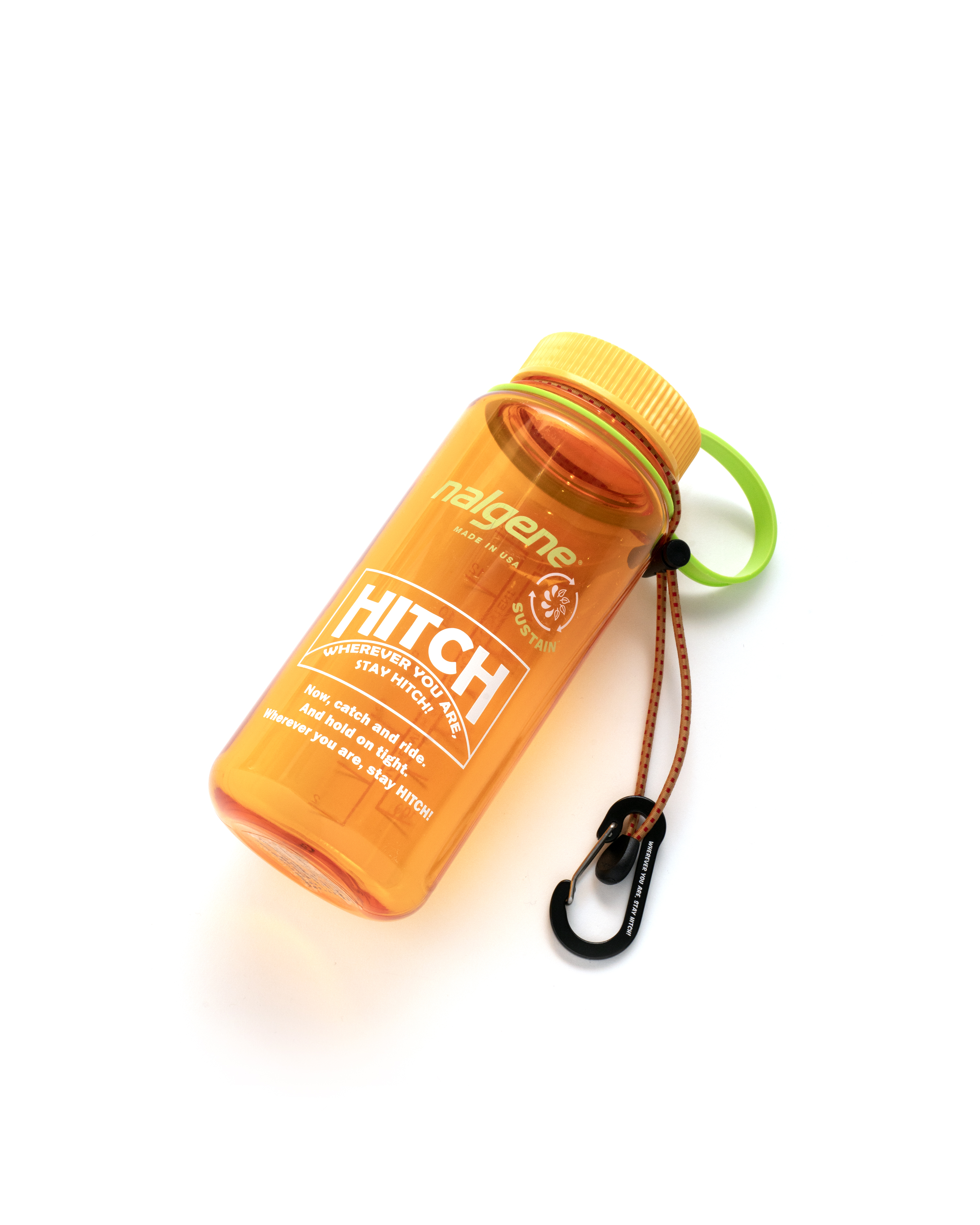 [out of stock] hitch x nalgene Bottle 0.5L - Clementine