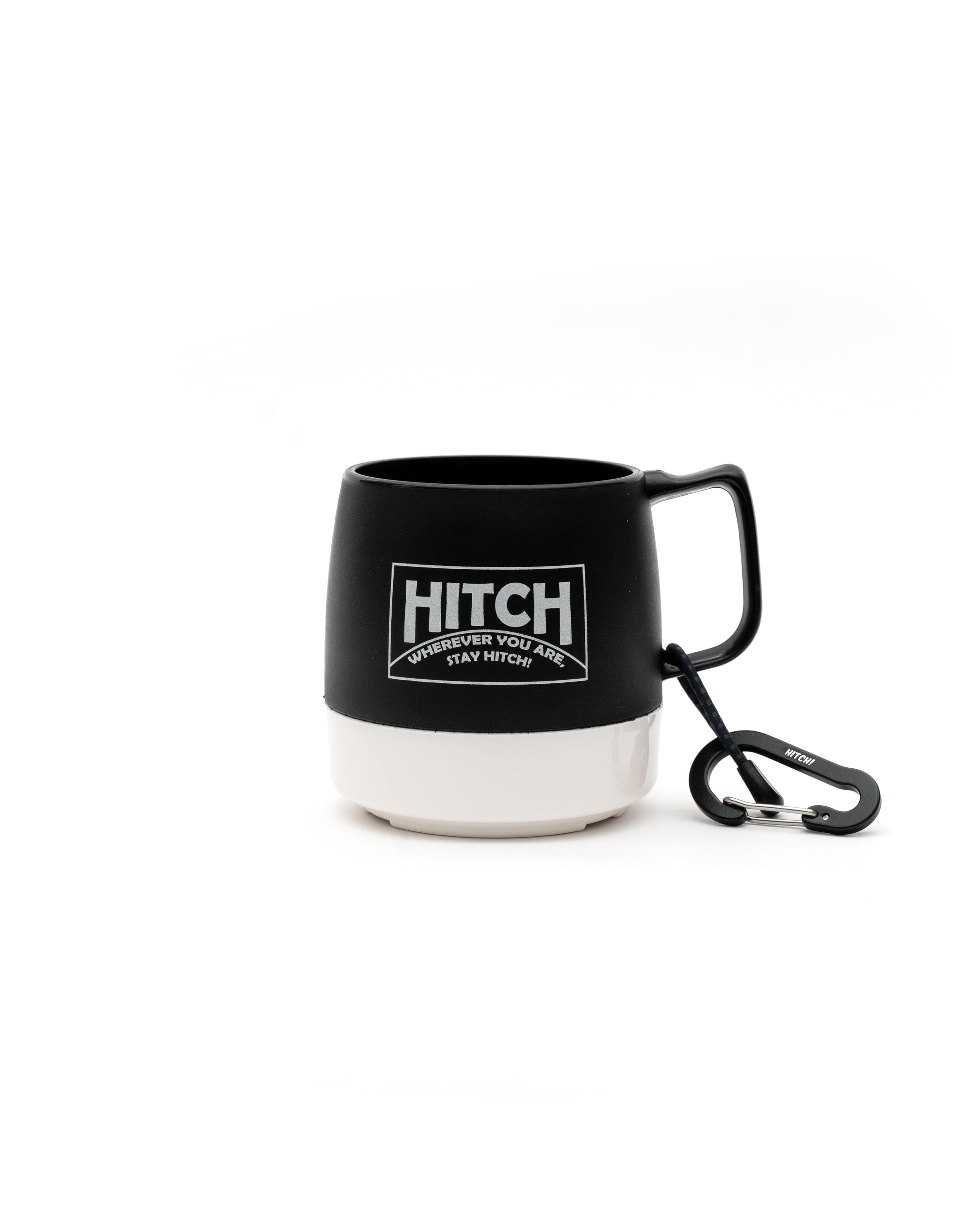 hitch x dinex 8oz mug - black/white