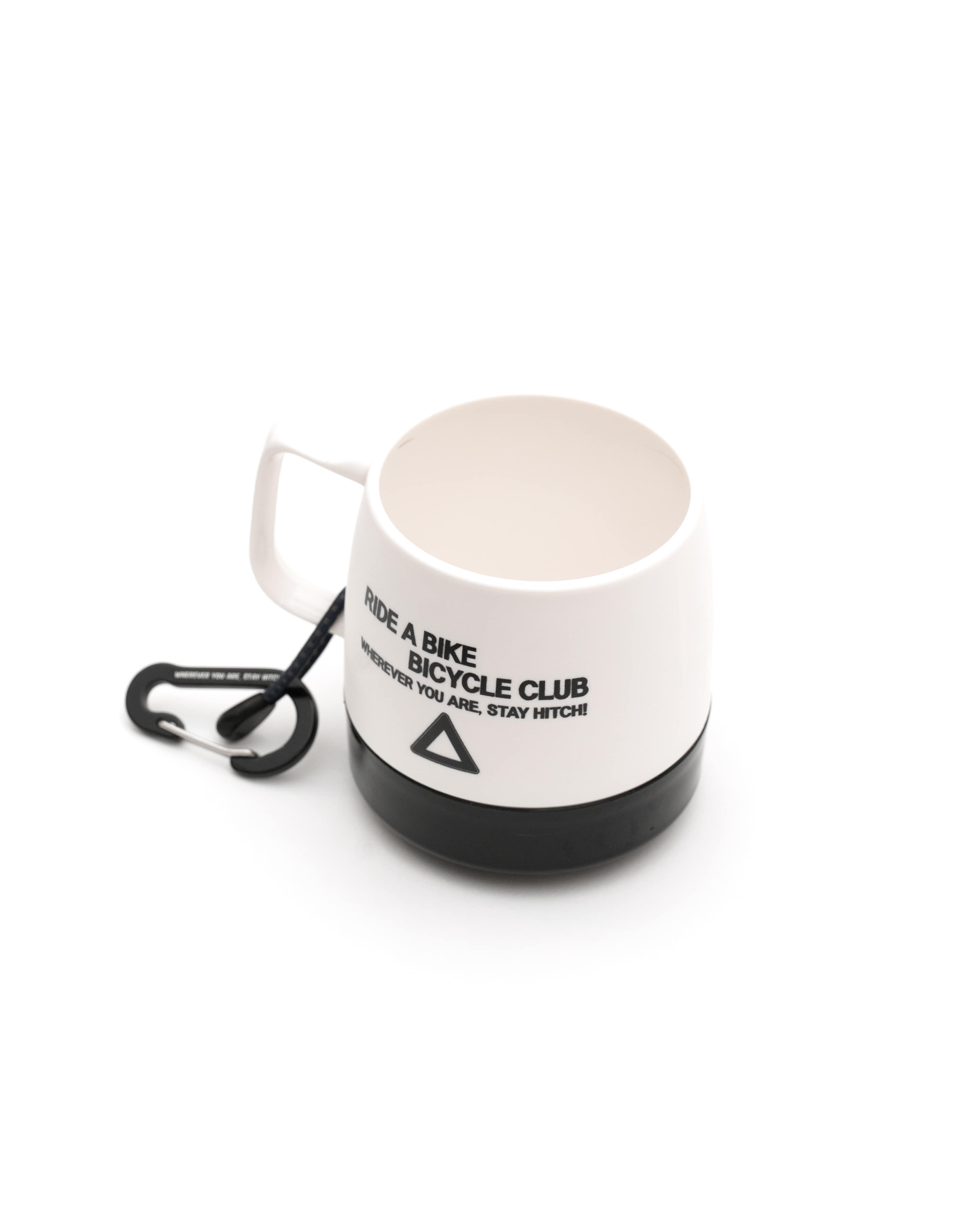 hitch x dinex 8oz mug - white/black