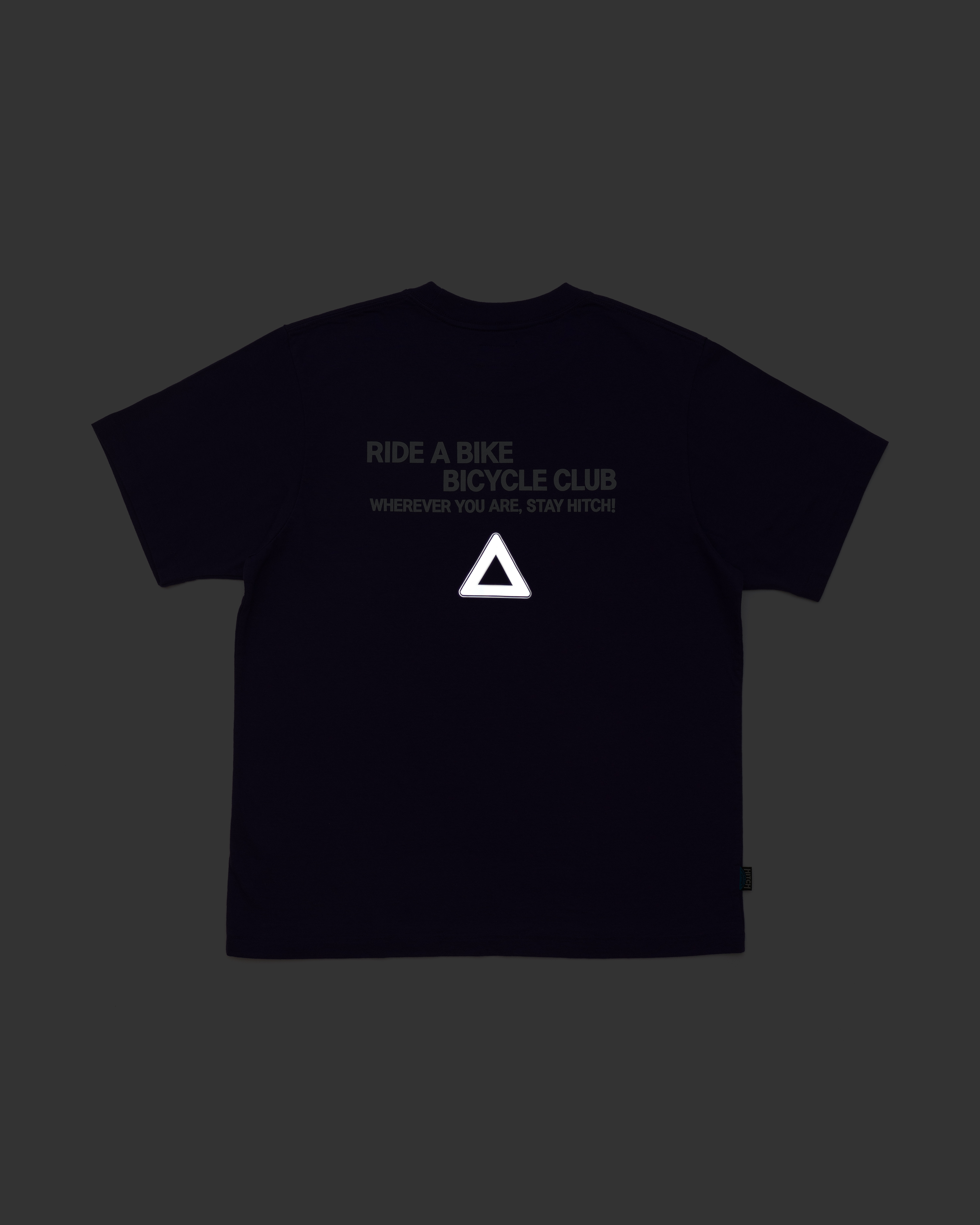 [out of stock] HBC reflector Tee - purple