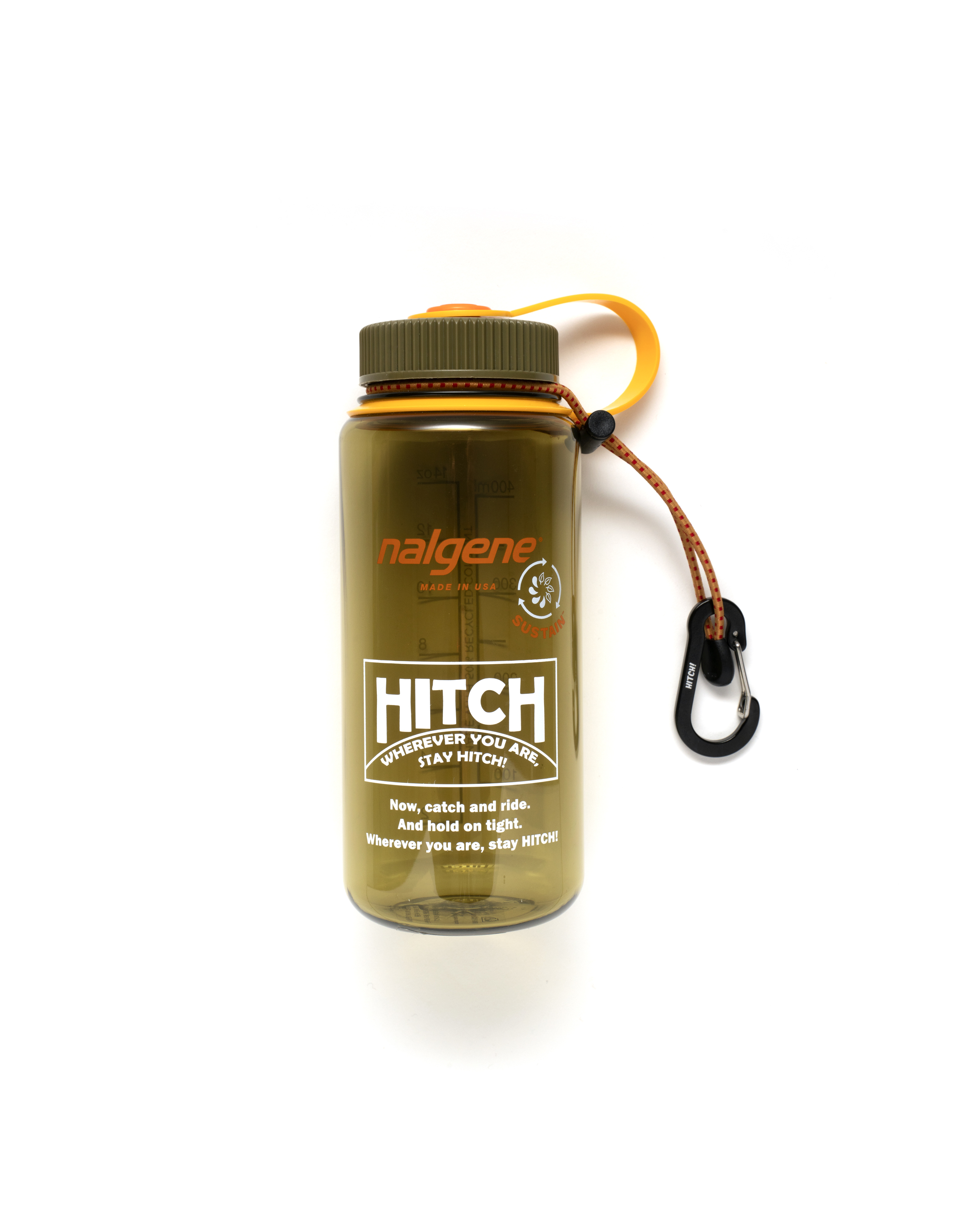 [out of stock] hitch x nalgene Bottle 0.5L - Olive