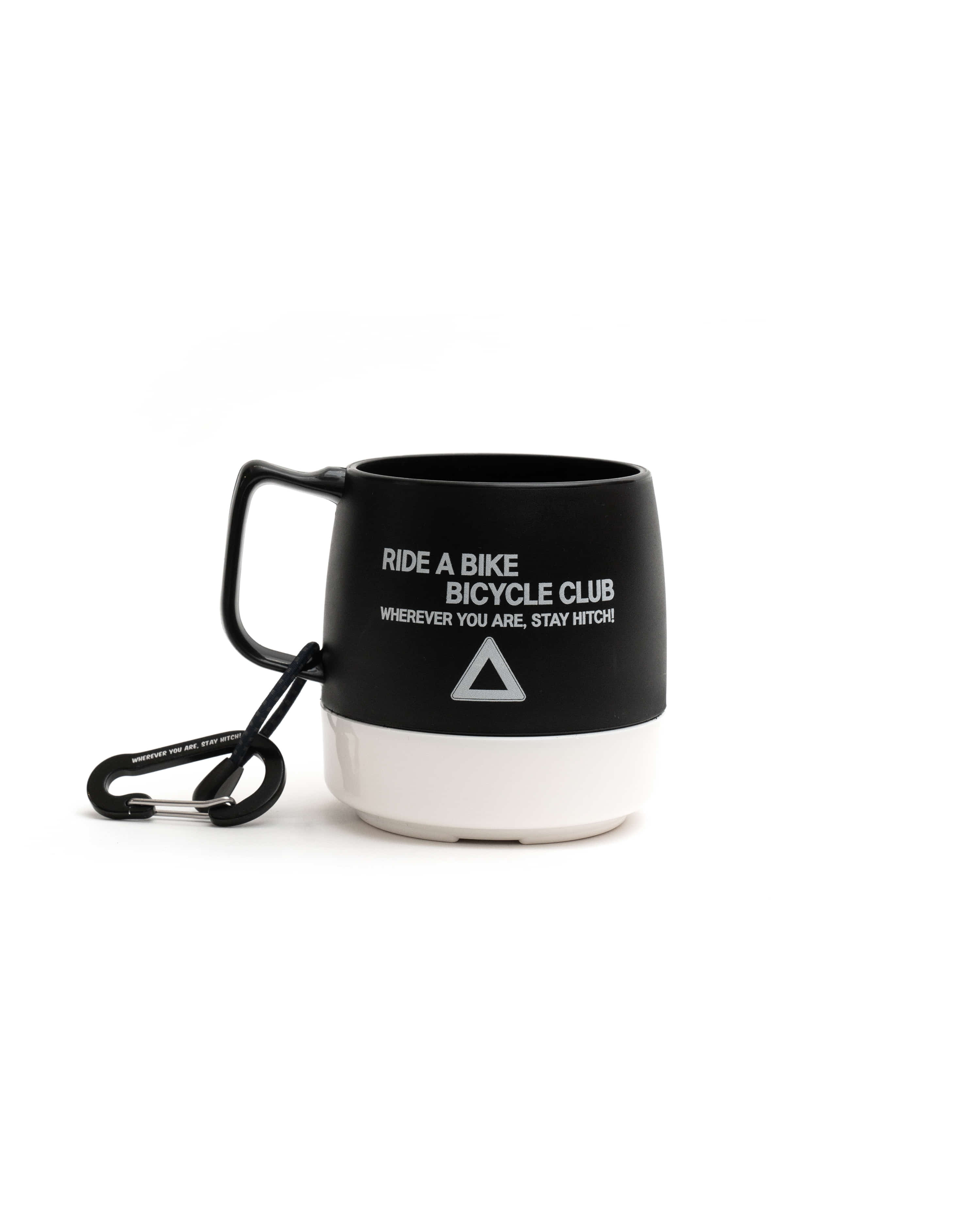 hitch x dinex 8oz mug - black/white